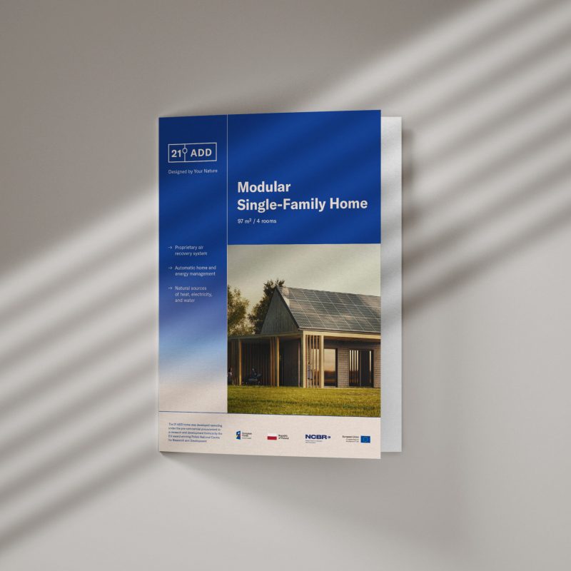 Shingle-family home brochure